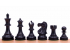 Piezas de ajedrez Reykjavik ebonisadas 3,5''